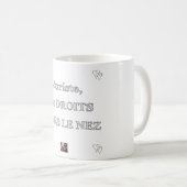 Jurist, RECHTEN IN NEZ - Spelen van Mots Koffiemok (Voorkant rechts)