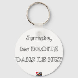 Jurist, RECHTEN IN NEZ - Spelen van Mots Sleutelhanger