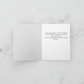 Juristen en een Snowman Happy Kerstmis Kaart (Binnen)