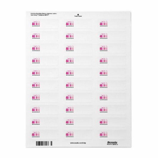 jurk-163552 PINKS-kleding voor pet kleding Etiket (Full Sheet)