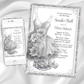 Jurk Bling Sneaker Bal Verjaardagsfeest Kaart