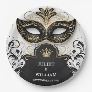 Jurk Code Prom Kostuum Maskerade Bal Bruiloft Papieren Bordje
