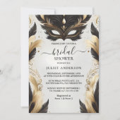 Jurk Code Prom Masquerade Ball Vrijgezellenfeest Kaart (Voorkant)