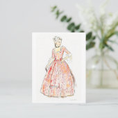 jurk van Lillian Causey Briefkaart (Staand voorkant)