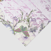 Jurk van Morning Glory Lavender Bliss Tissuepapier (Detail)