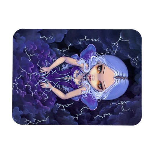 "Jurk van Stormen" Flex Magnet Magneet (Horizontaal)