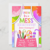 Jurk voor een puinhoop Art verjaardag Kaart (Voorkant)