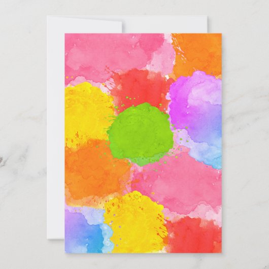 Jurk voor een puinhoop Art verjaardag Kaart (Achterkant)