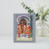  jurk Yeoman Warders Tower of London Briefkaart (Staand voorkant)