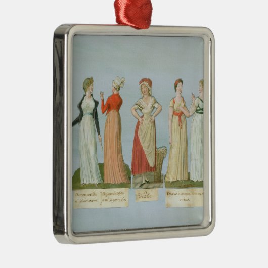 jurken en kostuums in de moeras metalen ornament (Rechts)