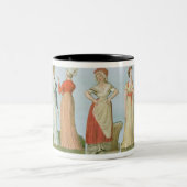 jurken en kostuums in de moeras tweekleurige koffiemok (Center)