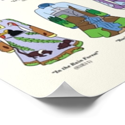 jurken van de Frizz Poster (Hoek)