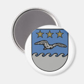 Jurmala, Letland Magneet (Voorkant / Achterkant)