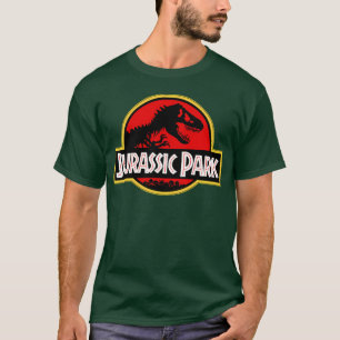 Jurrasic Park Logo gezinsvriend T-shirt