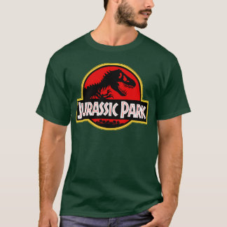 Jurrasic Park Logo gezinsvriend T-shirt