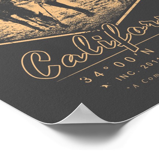 JURUPA VALLEY RIVERSIDE CALIFORNIA POSTER (Hoek)