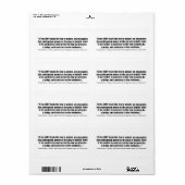 Jury Nullification United States v. Moylan 1969 Etiket (Full Sheet)
