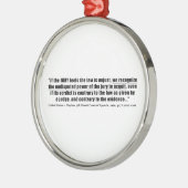 Jury Nullification United States v. Moylan 1969 Metalen Ornament (Links)