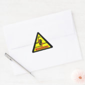 jurywaarschuwing sticker (Envelop)