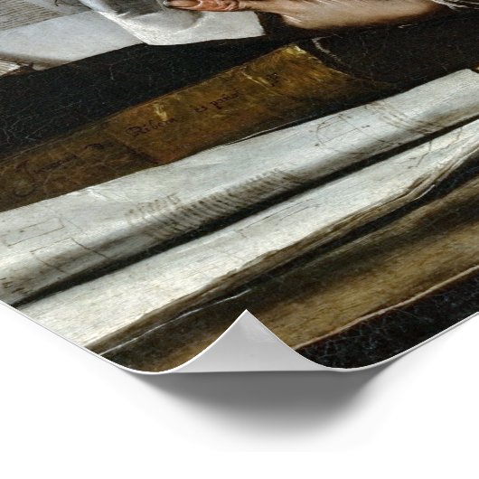 Jusepe de Ribera Euclid Poster (Hoek)