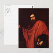 Jusepe de Ribera- Saint Paul Briefkaart (Voorkant / Achterkant)