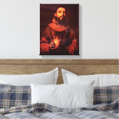 Jusepe de Ribera - Sint Franciscus van Assisi Canvas Afdruk (Insitu (Slaapkamer))