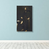 Jusepe de Ribera - St Roch Canvas Afdruk (Insitu (Houten vloer))