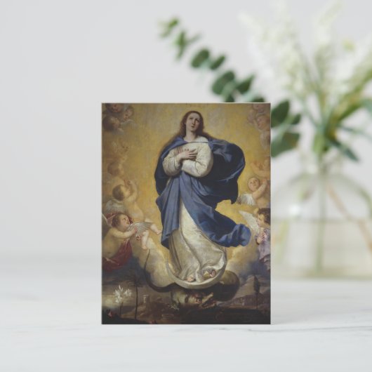 Jusepe de Ribera- The Immaculate Briefkaart (Staand voorkant)
