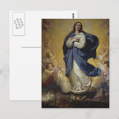 Jusepe de Ribera- The Immaculate Briefkaart (Voorkant / Achterkant)