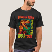 Jusrassic Park Isla Nublar Tour 1993 T-shirt (Voorkant)