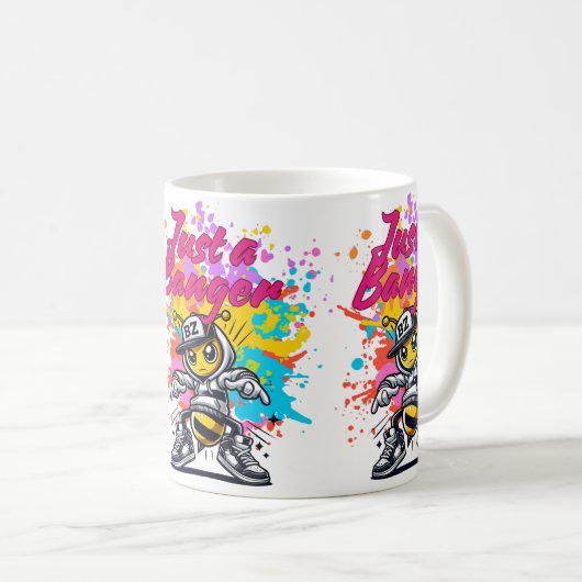 Just a Banger – Stylish Streetwear Design Koffiemok (Voorkant rechts)