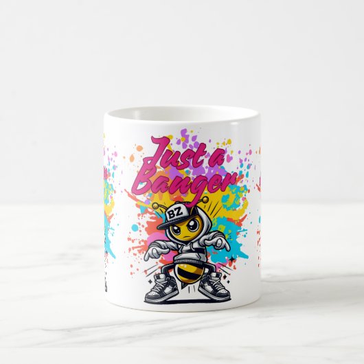 Just a Banger – Stylish Streetwear Design Koffiemok (Center)