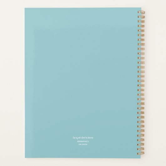 Just a Bowl of Cherries Day Planner Agenda 2026 (Achterkant)