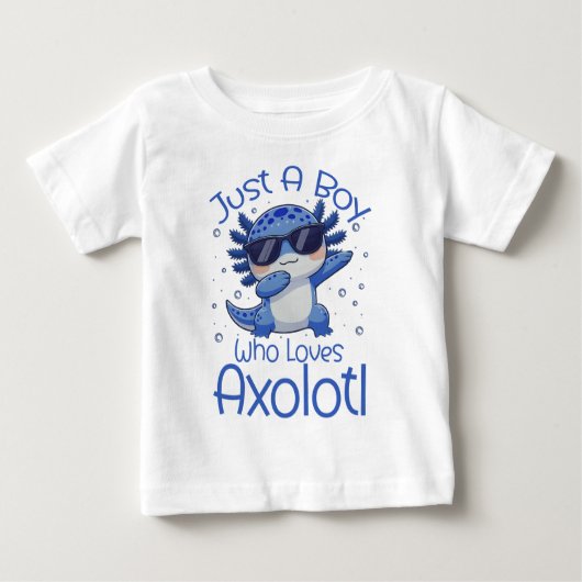 Just A Boy Who Loves Axolotl  (Voorkant)