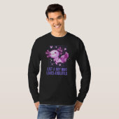 Just a Boy Who Loves Axolotl Salamander Axolotl P T-shirt (Voorkant volledig)