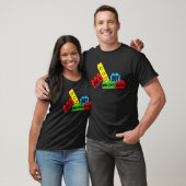 Just a Boy who Loves Blocks  Brick Builder T-shirt (Unisex)