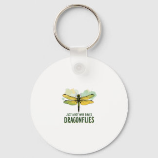 Just a Boy who loves Dragonflies. Dragonflies Drag Sleutelhanger