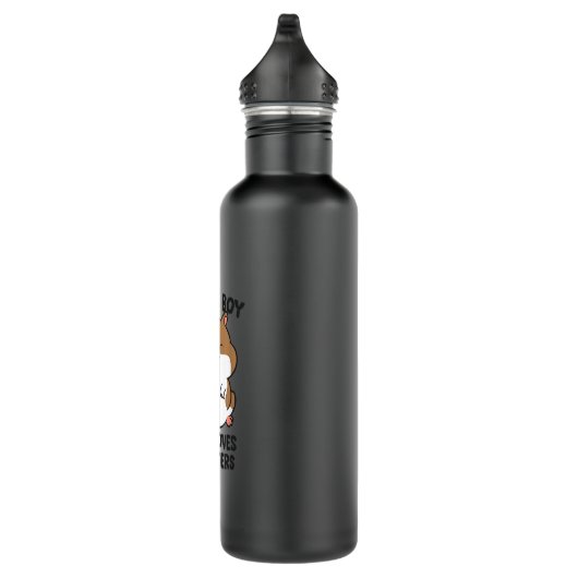 Just A Boy Who Loves Hamsters Waterfles (Rechts)