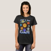 Just A Boy Who Loves Planets Astronomy Solar Syste T-shirt (Voorkant volledig)