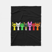 Just A Boy Who Loves Sprunky Funny Sprunky Game  Fleece Deken (Voorkant)