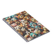 Just a bunch of happy puppies notitieboek (Rechterzijde)