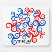 Just-a-Bunch-Of-Trisquels-mousepad Muismat (Voorkant)