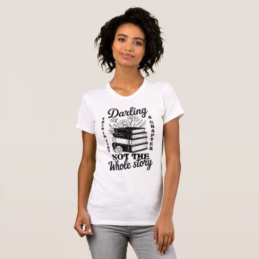 Just a Chapter Women's Fitted T-shirt (Voorkant volledig)