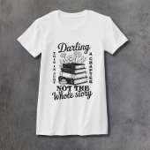 Just a Chapter Women's Fitted T-shirt