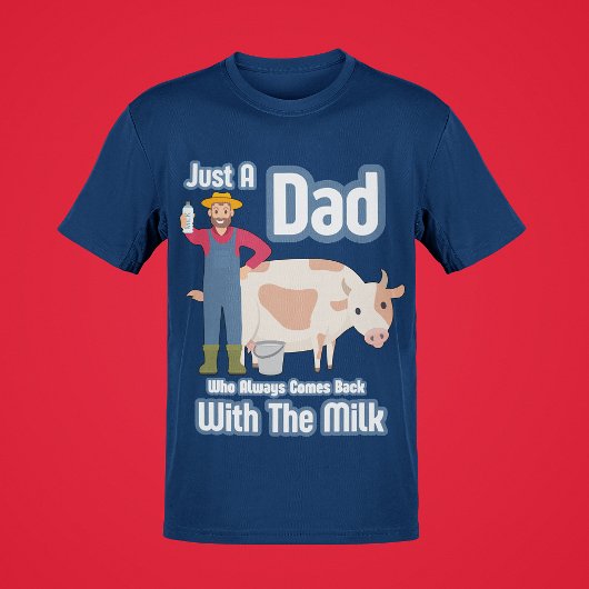 Just A Dad Hilarious Jokes Komedie Mannen stijl T-shirt