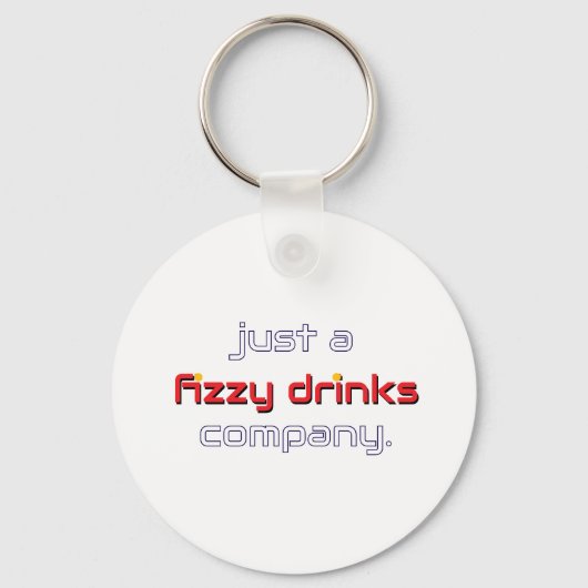 Just a Fizzy Drinks Company Keychain (Voorkant)