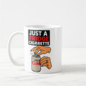 Just A Fridge Cigarette Funny Hand Design Cool Cos Koffiemok (Links)
