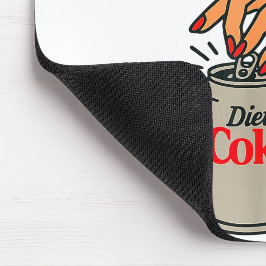 Just A Fridge Cigarette Funny Hand Design Cool Cos Muismat (Hoek)