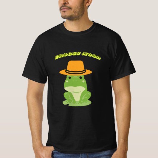 Just a Froggy Day T-shirt (Voorkant)