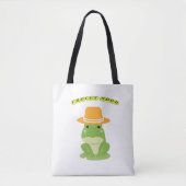 Just a Froggy Day Tote Bag (Voorkant)